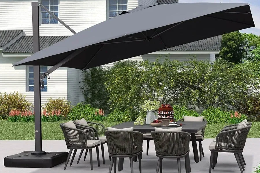 Waterproof Cantilever Umbrella