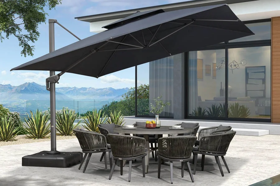 Outdoor Cantilever Umbrella